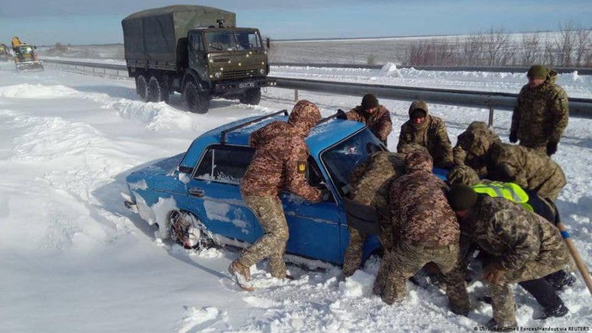 Snowstorm Hits Ukraine, Claims Lives