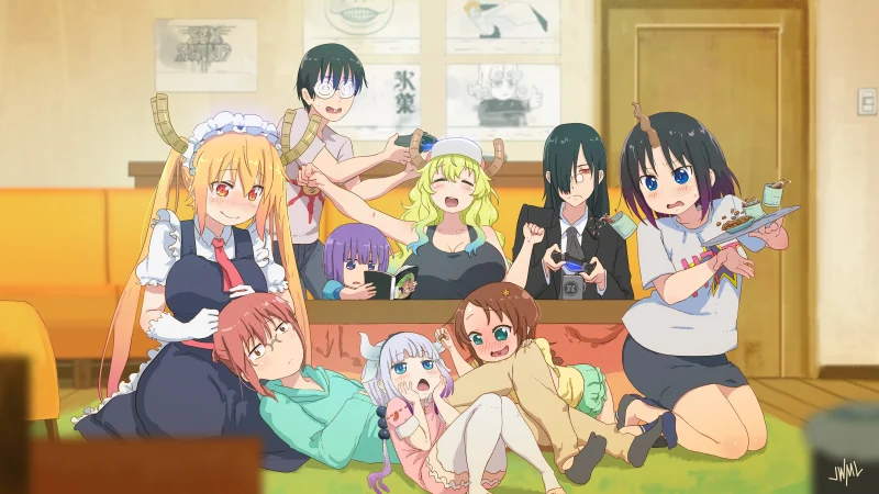 Cô Rồng Hầu Gái Của Kobayashi (Phần 1) - Miss Kobayashi's Dragon Maid (Season 1)